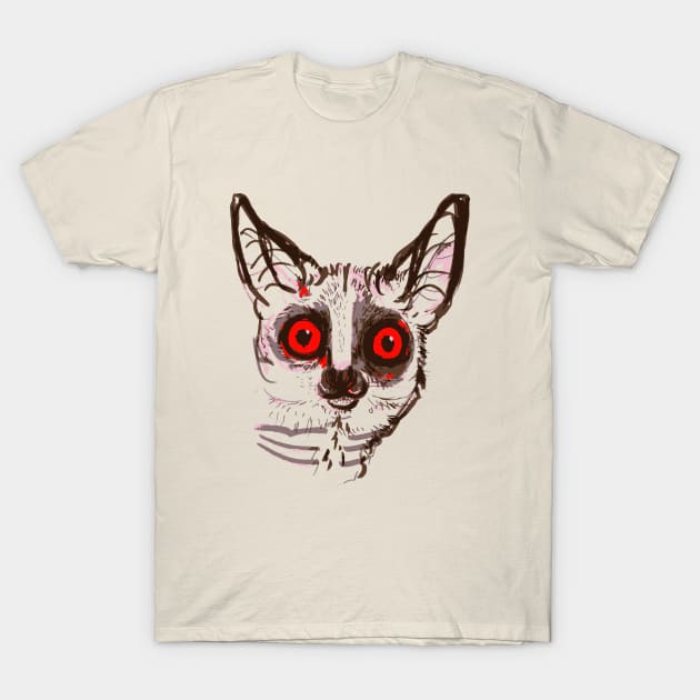 Galago Lemur T-Shirt by belettelepink